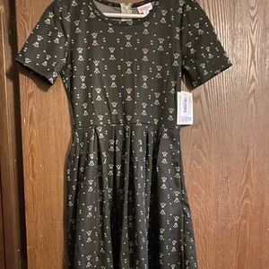 Lularoe Amelia Short Sleeve Dress